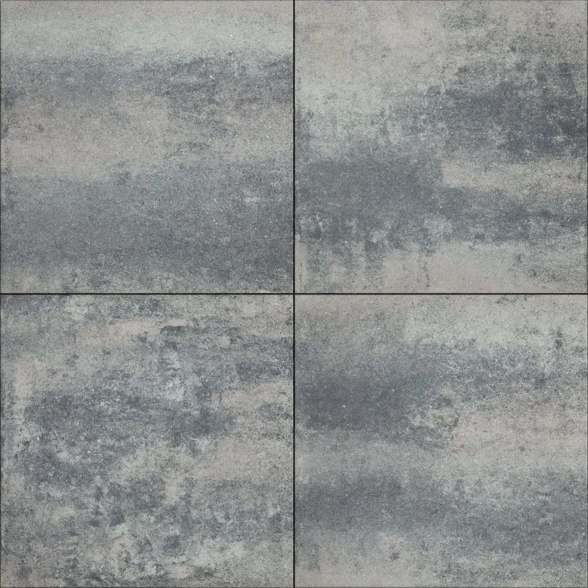 Nova Coral 60x60x4cm Antraciet,                                                             Grijs,                                                             Roze