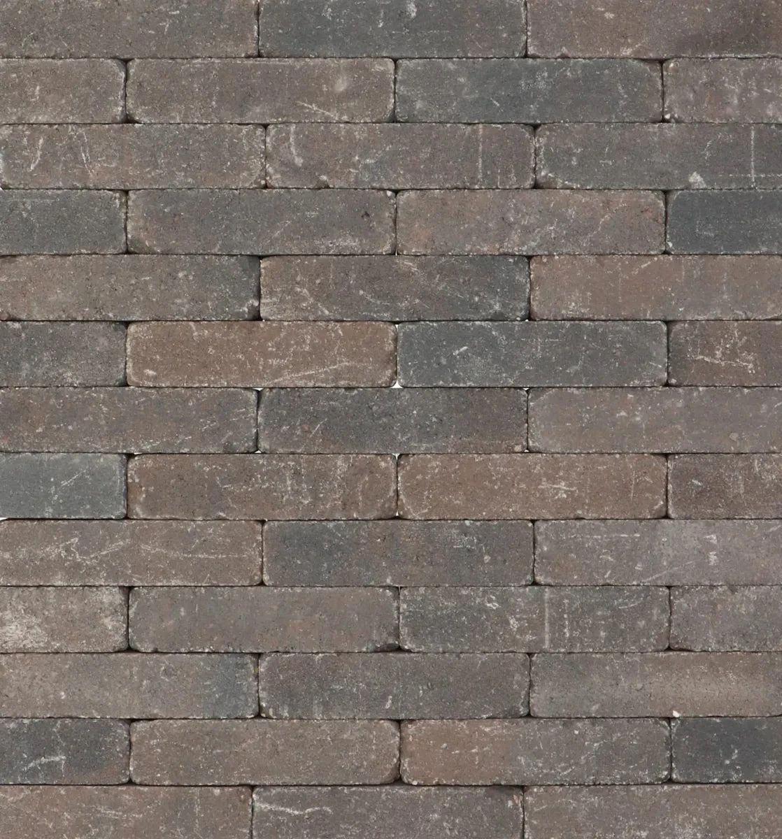 Trommelsteen 20x5x7 bruin/zwart genuanceerd 7x5x20cm