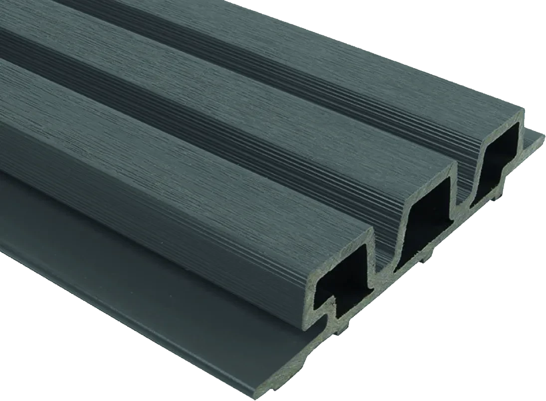 WPC WEO35 Gardenwall 33x170mm (wb 140mm) 290cm Light Grey 17x3.3x290cm