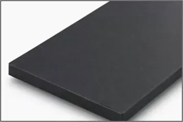 Afdekplaat Basalt Gezoet 20x3x100cm Zwart