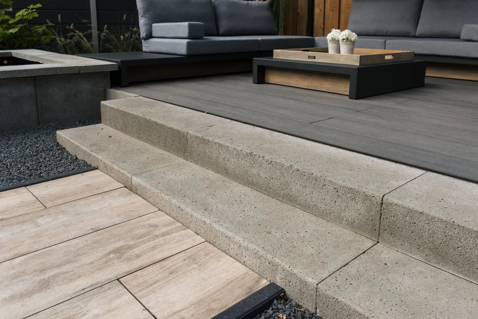 Schellevis Oudhollands Grijs Traptrede 100x37x15 100x37x15cm Grijs