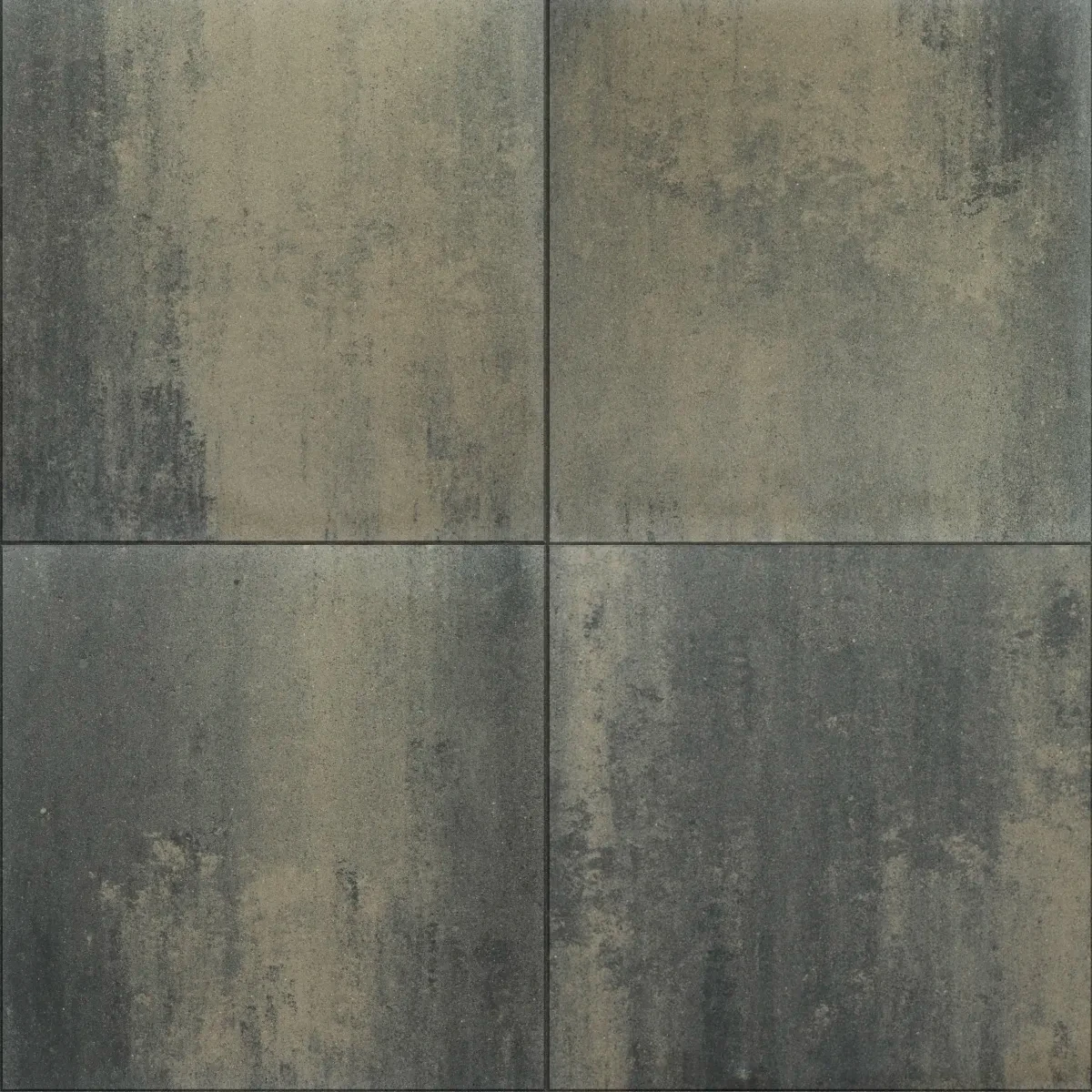 Serenio Donker grijs nuance 60x60x4cm Grijs