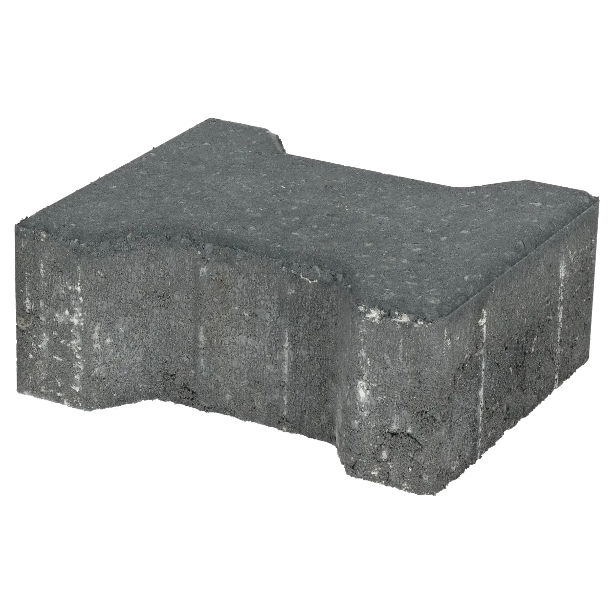Ecotop Base H-verbandsteen 20x16,4/11,7x8 normaal facet antraciet KOMO PL2 20x16,4x8cm