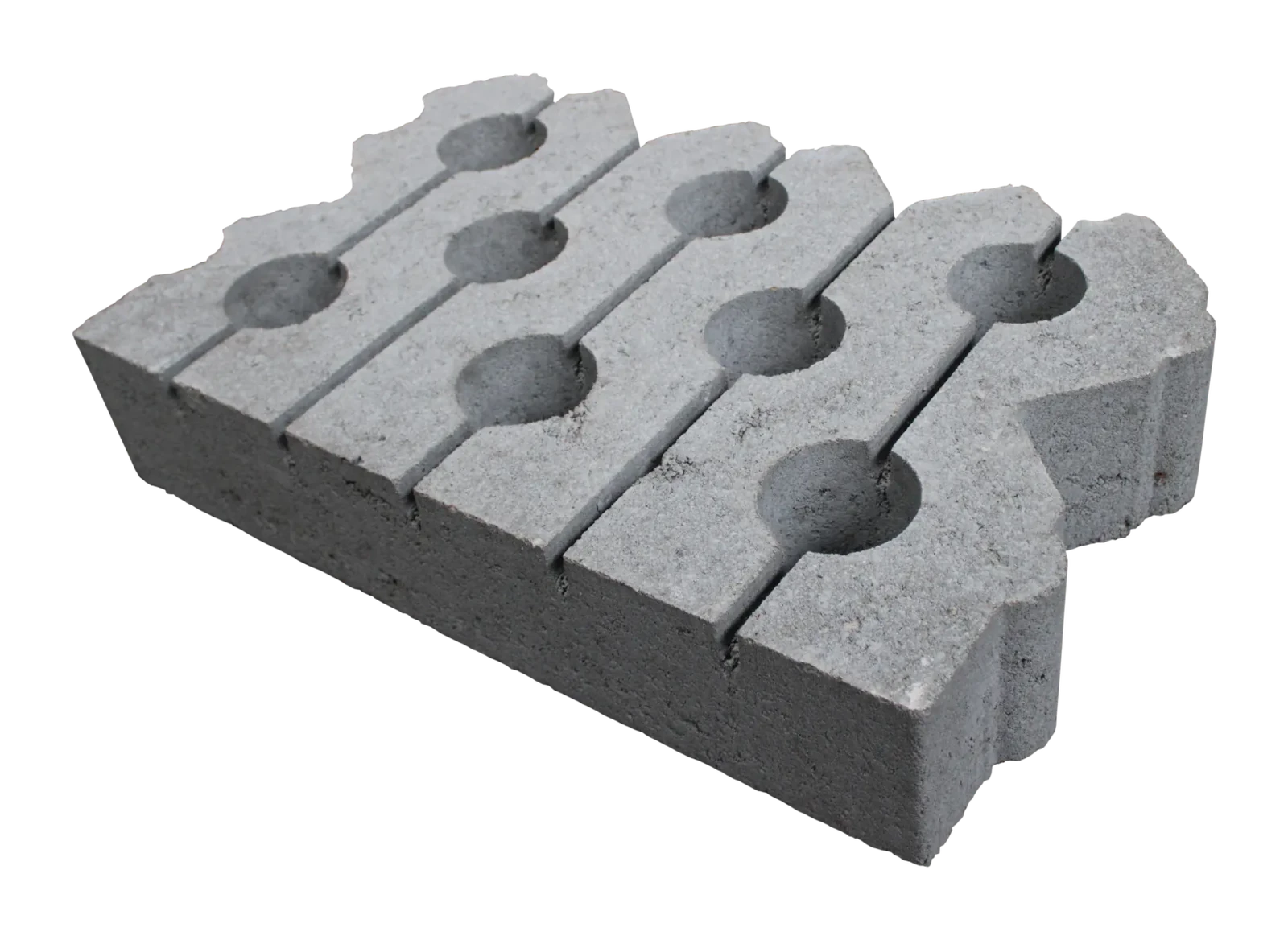 Grasbetontegel type J (60 cm. zijde vlak + bovenzijde vlak) K85912 klasse B BK15 GRN+ 60x40x12cm