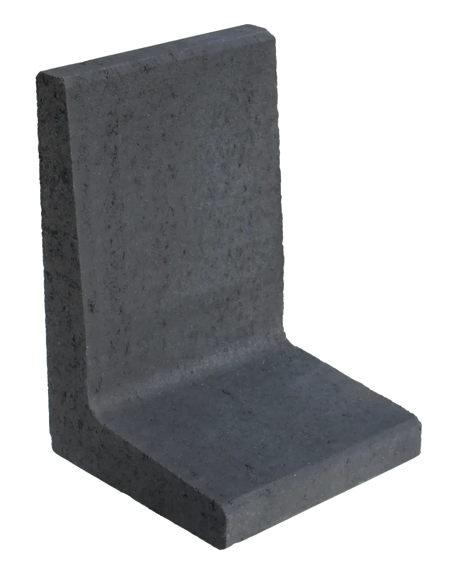 L-Hoekelement Antra 40x60x40cm Antraciet