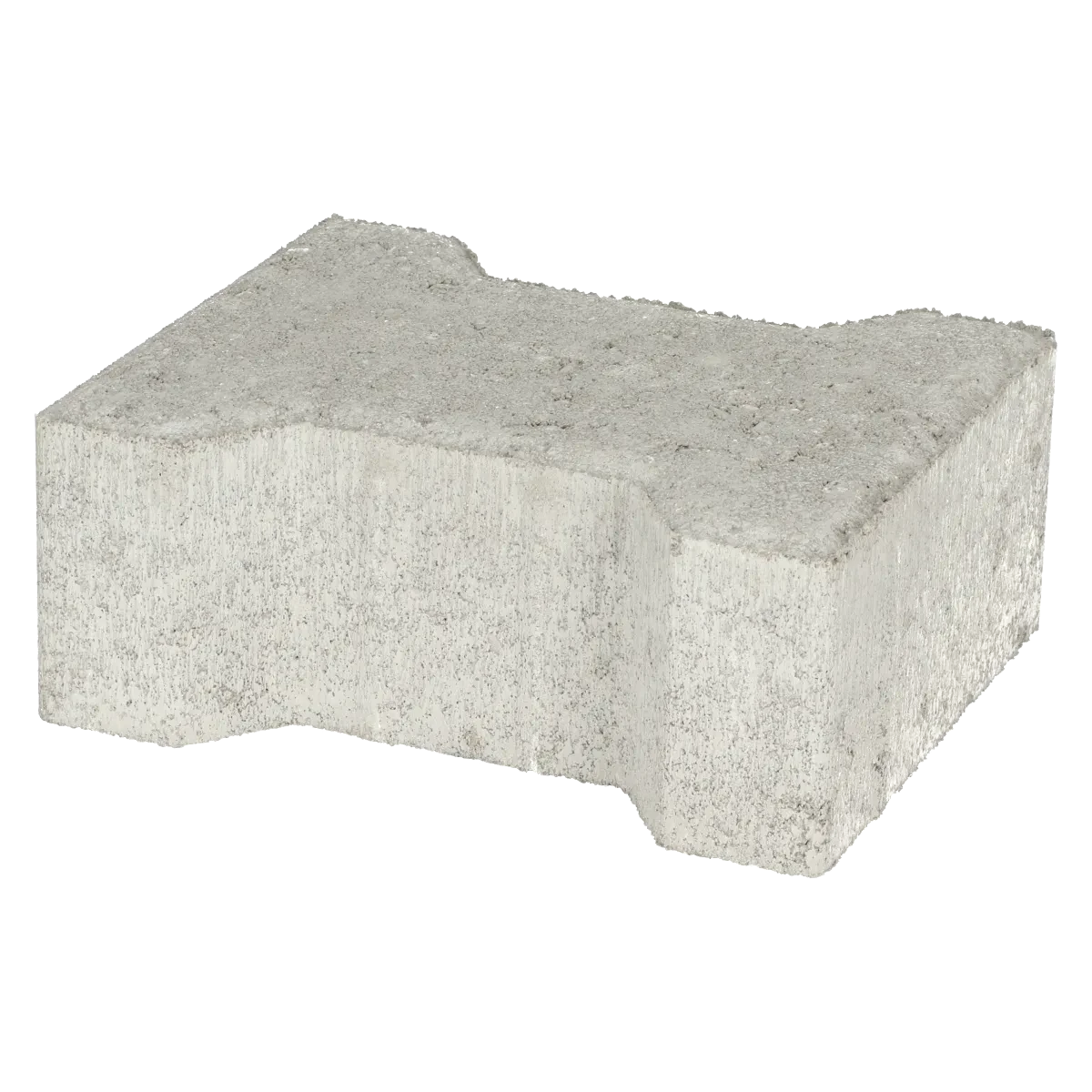 Basicstone H-verbandsteen 20x16,4/11,7x8 normaal facet grijs 1000 KOMO PL1 20x16,4x8cm