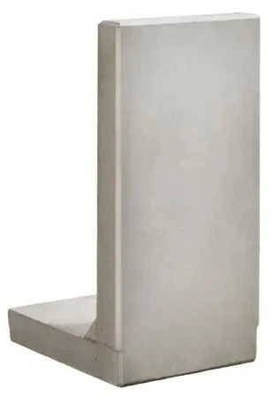 L-Elementx10cm Zichtbeton 45x50x80cm Grijs