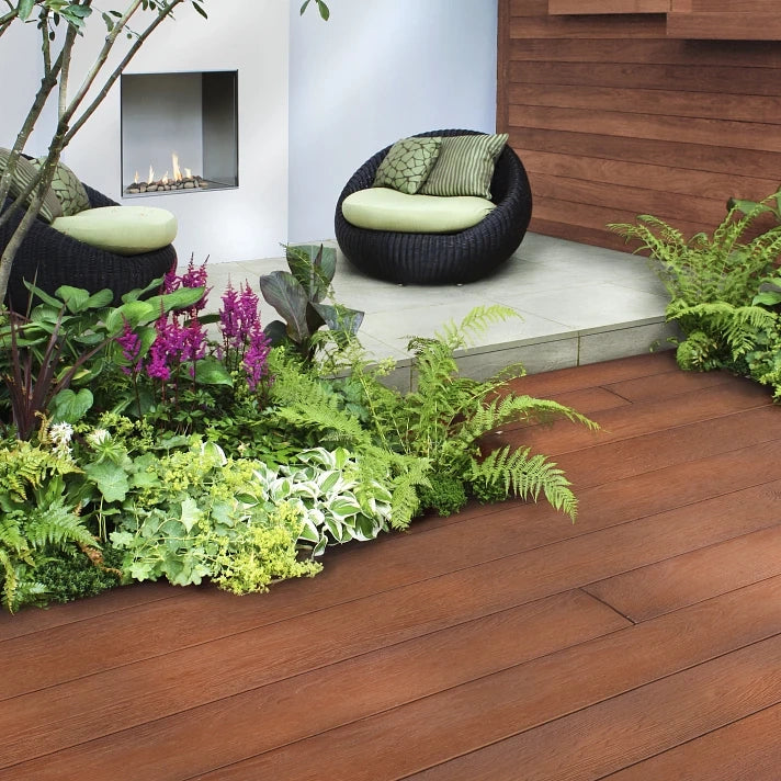 Millboard Enhanced Grain vlonderplank Jarrah 3600x176x32mm
