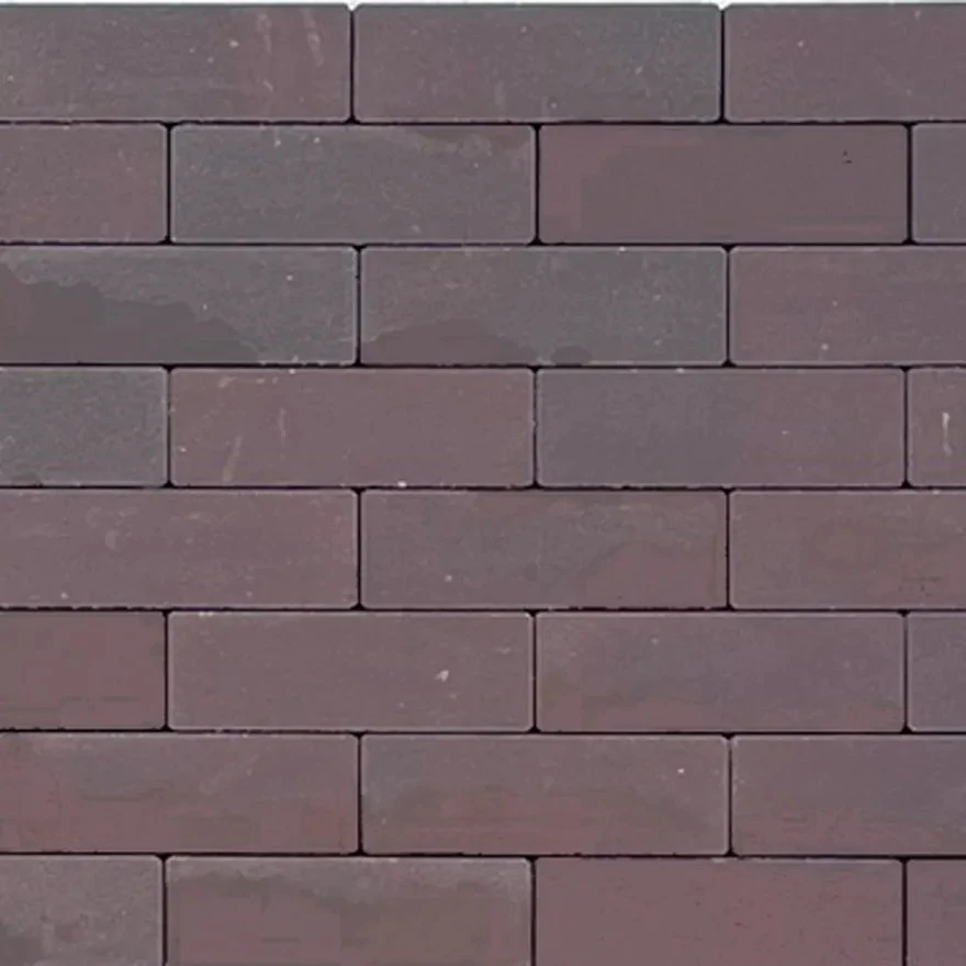 Strackstone Kera GRN+ Dikformaat 21x7x8 vlak elleboogverband rood/bruin genuanceerd PL2 8x7x21cm