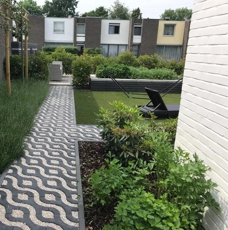 Virage 30x30x12 Black 30x30x12cm Antraciet