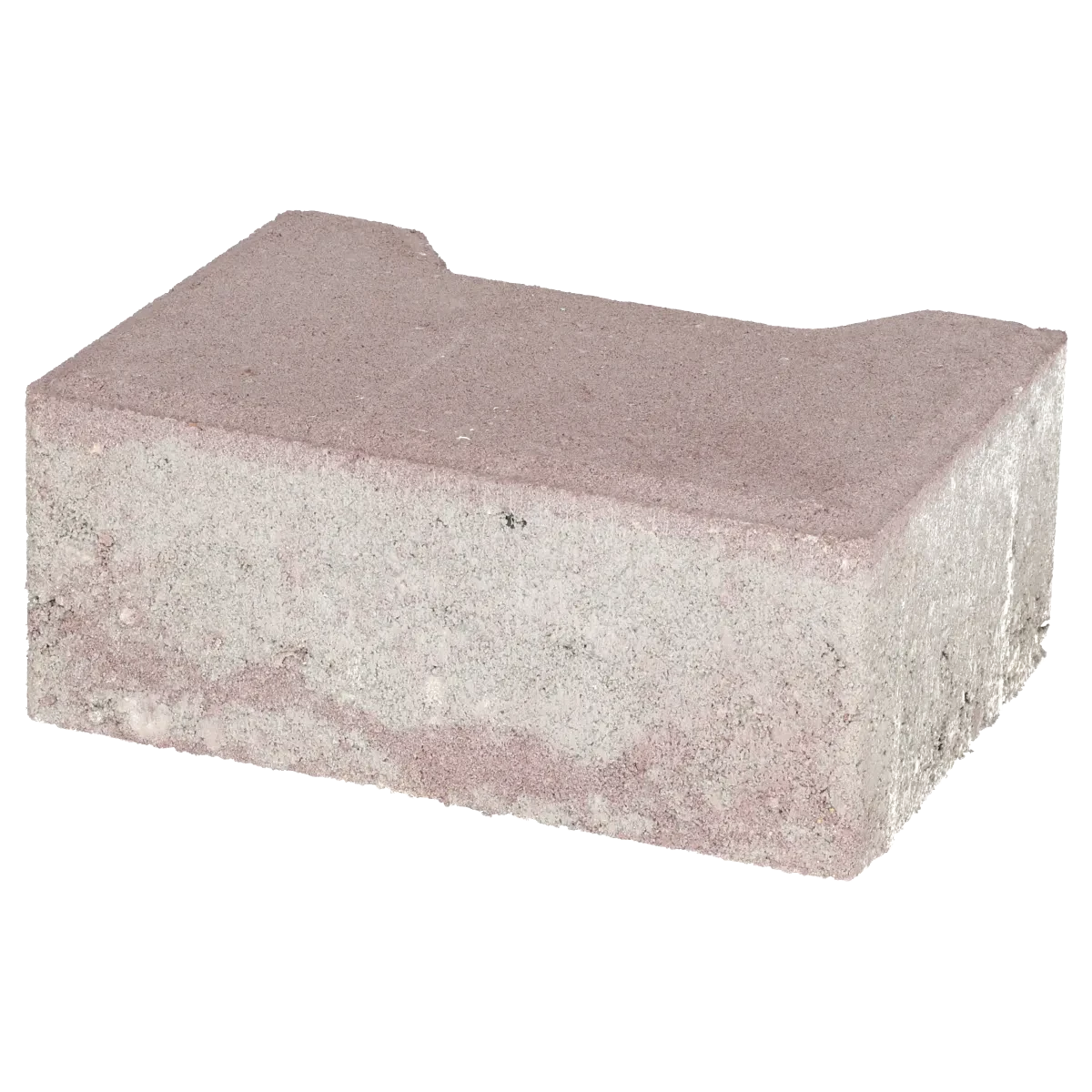 Ecotop Base Randsteen 20x13,4/11,5x8 normaal facet heidekleur KOMO PL2 20x13,4x8cm