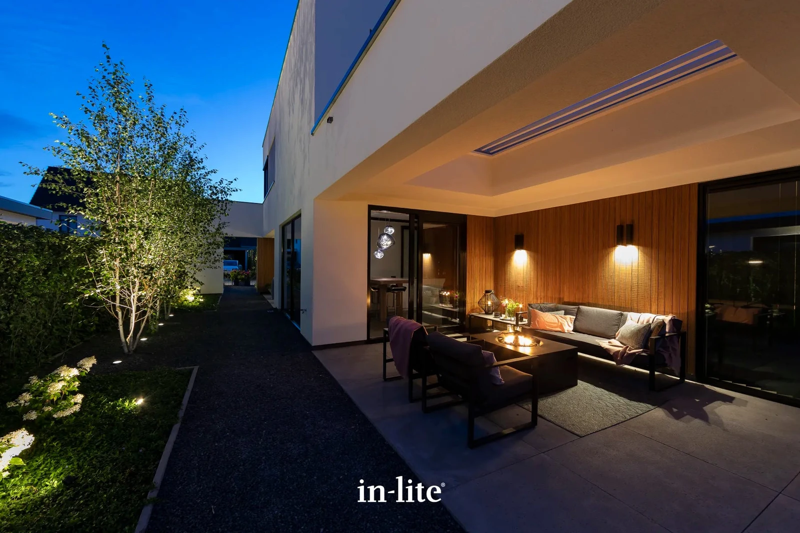 In-Lite Evo Down Wall 100-230V - Dark