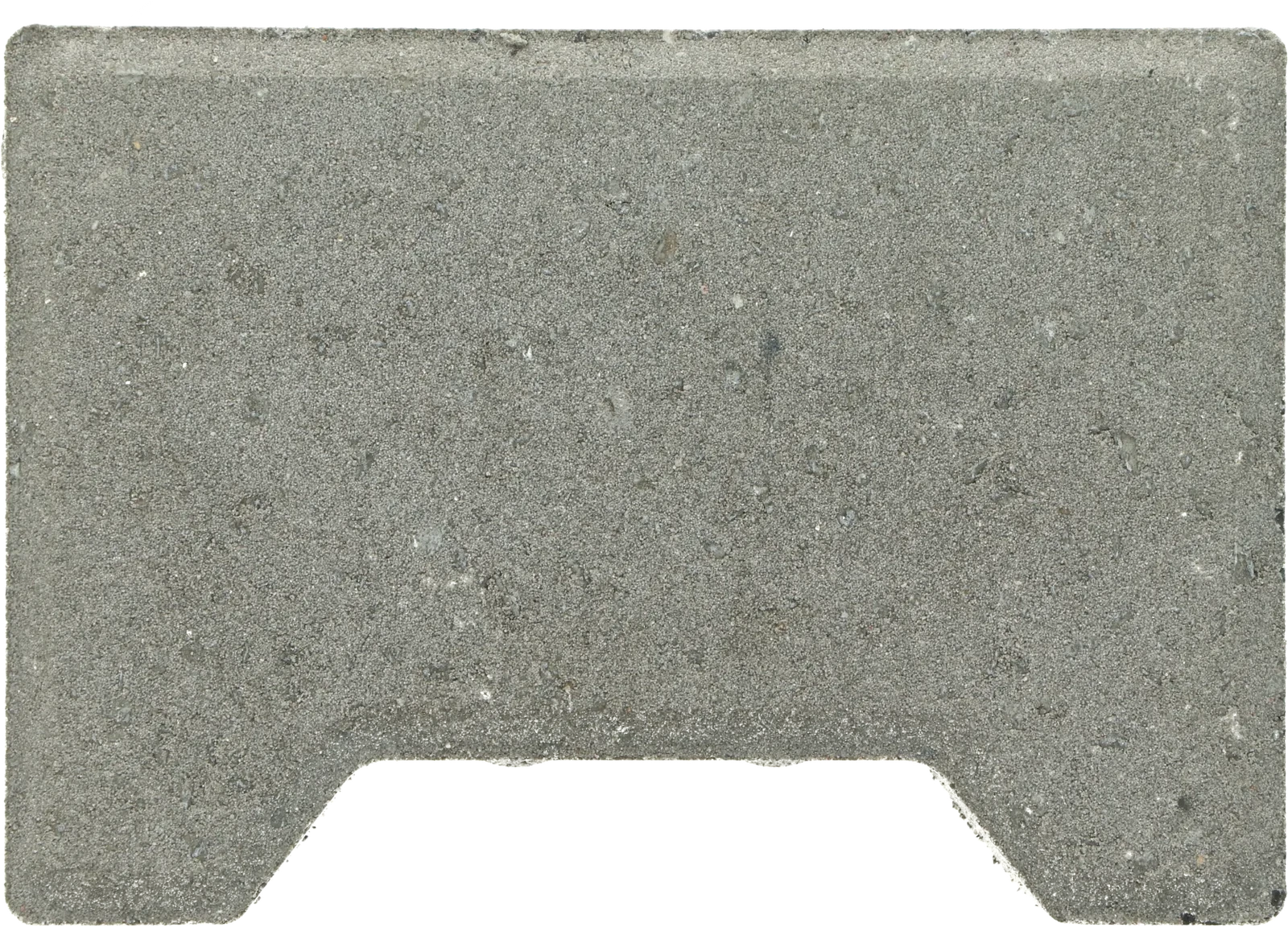 Ecotop Base Randsteen 20x13,4/11,5x8 normaal facet grijs KOMO PL2 20x13,4x8cm Grijs