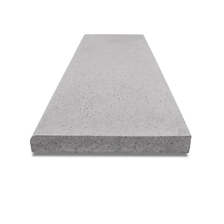 Oud Hollandse zwembadrand 100x40x5 grijs