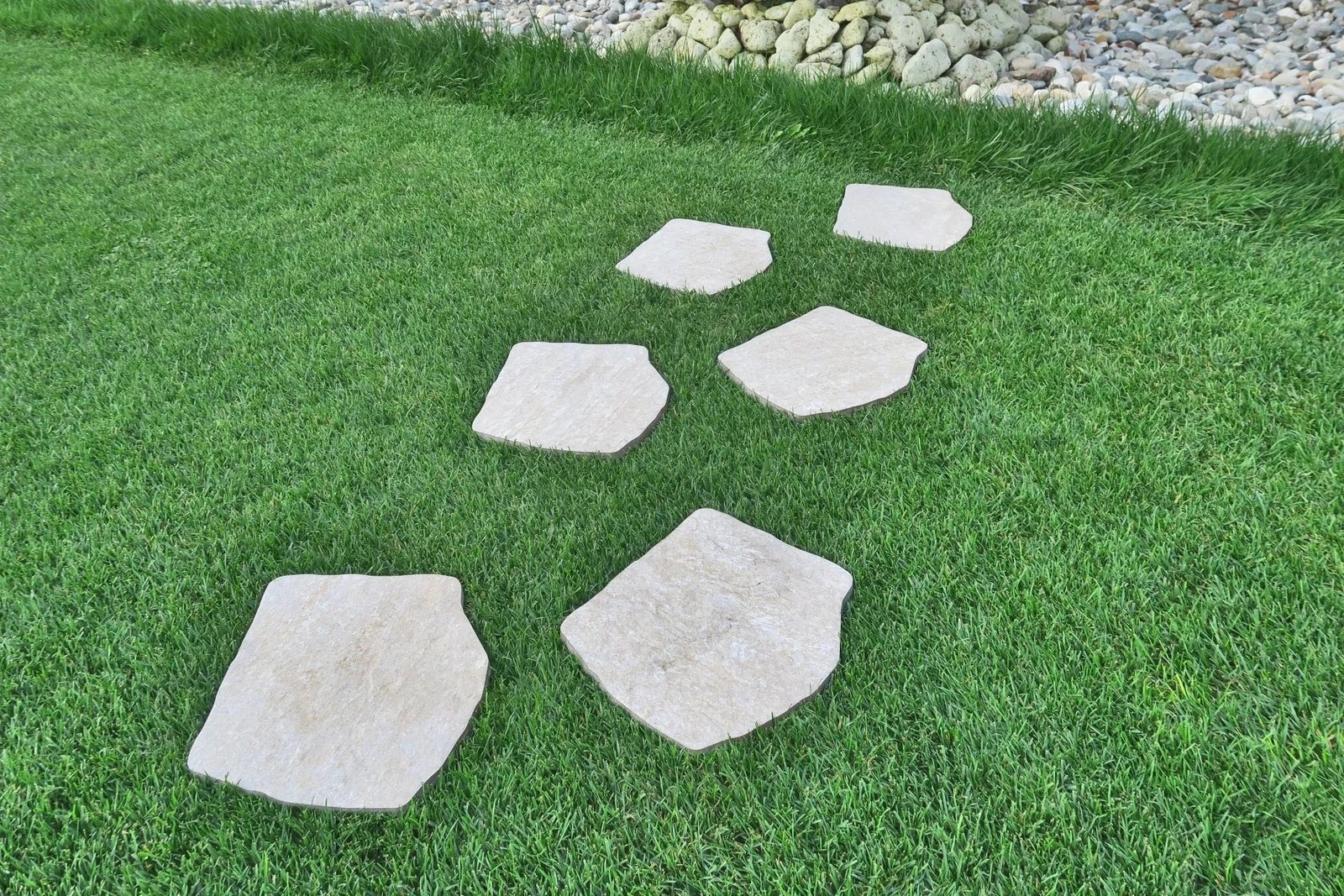 Staptegel Flex Stones Barge o 42x36x2cm Beige