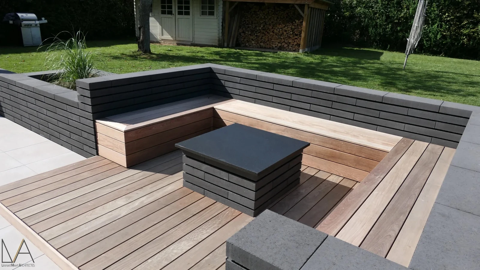 Moodul Black 30x9x60cm Zwart