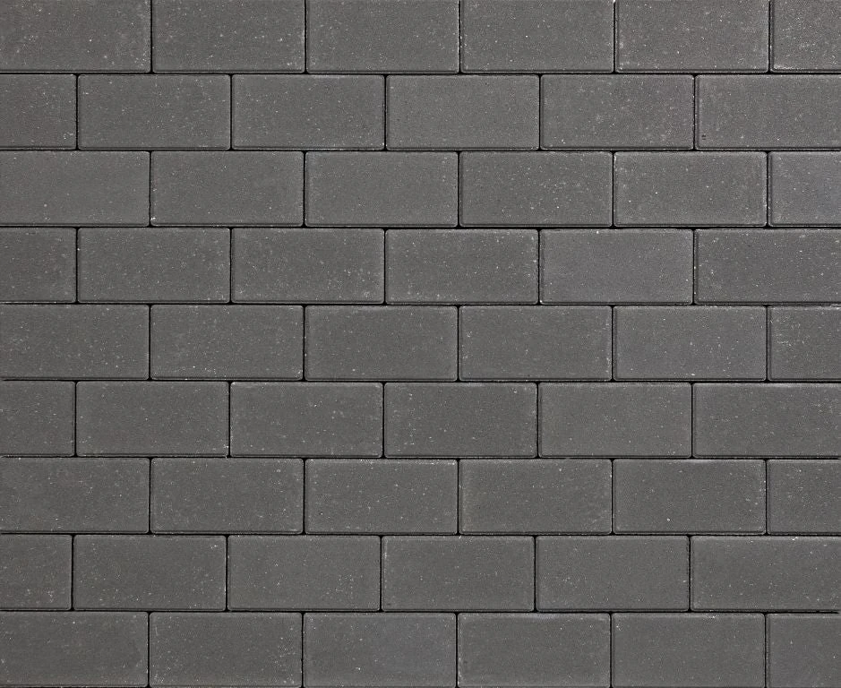 Everton 20x10x6cm antraciet+halve Redsun betontegel