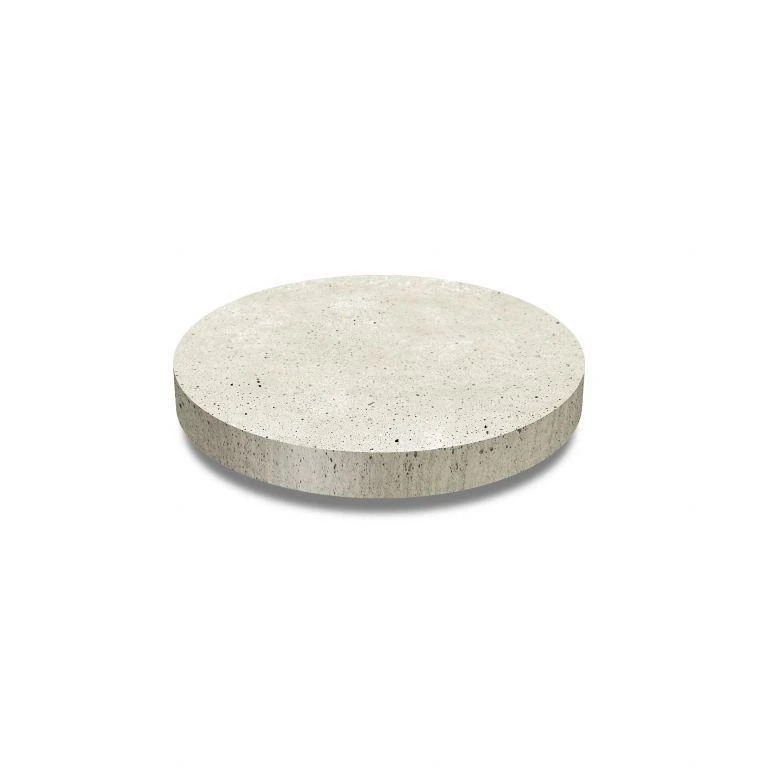 Oud hollandse tegel rond 60x60x7 crème