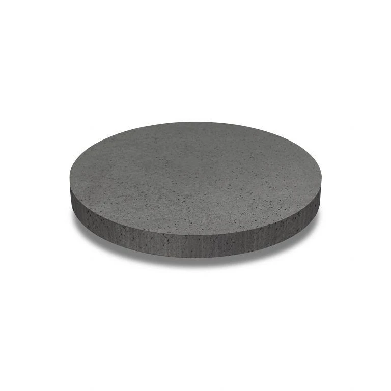Oud hollandse tegel rond 100x100x7 antraciet ArtiStone betontegel