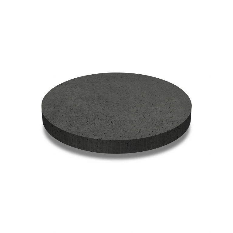 Oud hollandse tegel rond 100x100x7 carbon ArtiStone betontegel