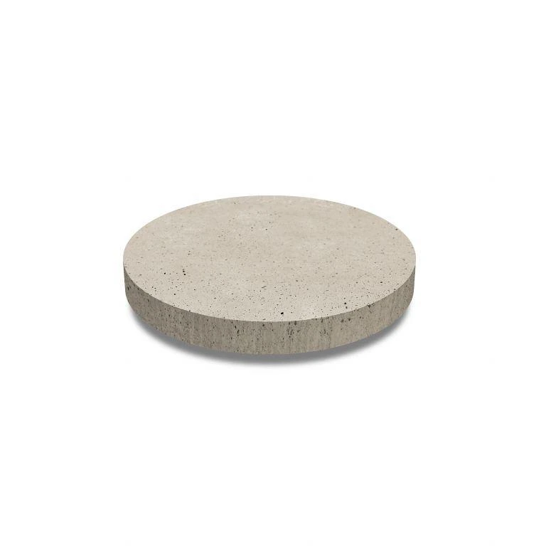 Oud hollandse tegel rond 60x60x7 greige