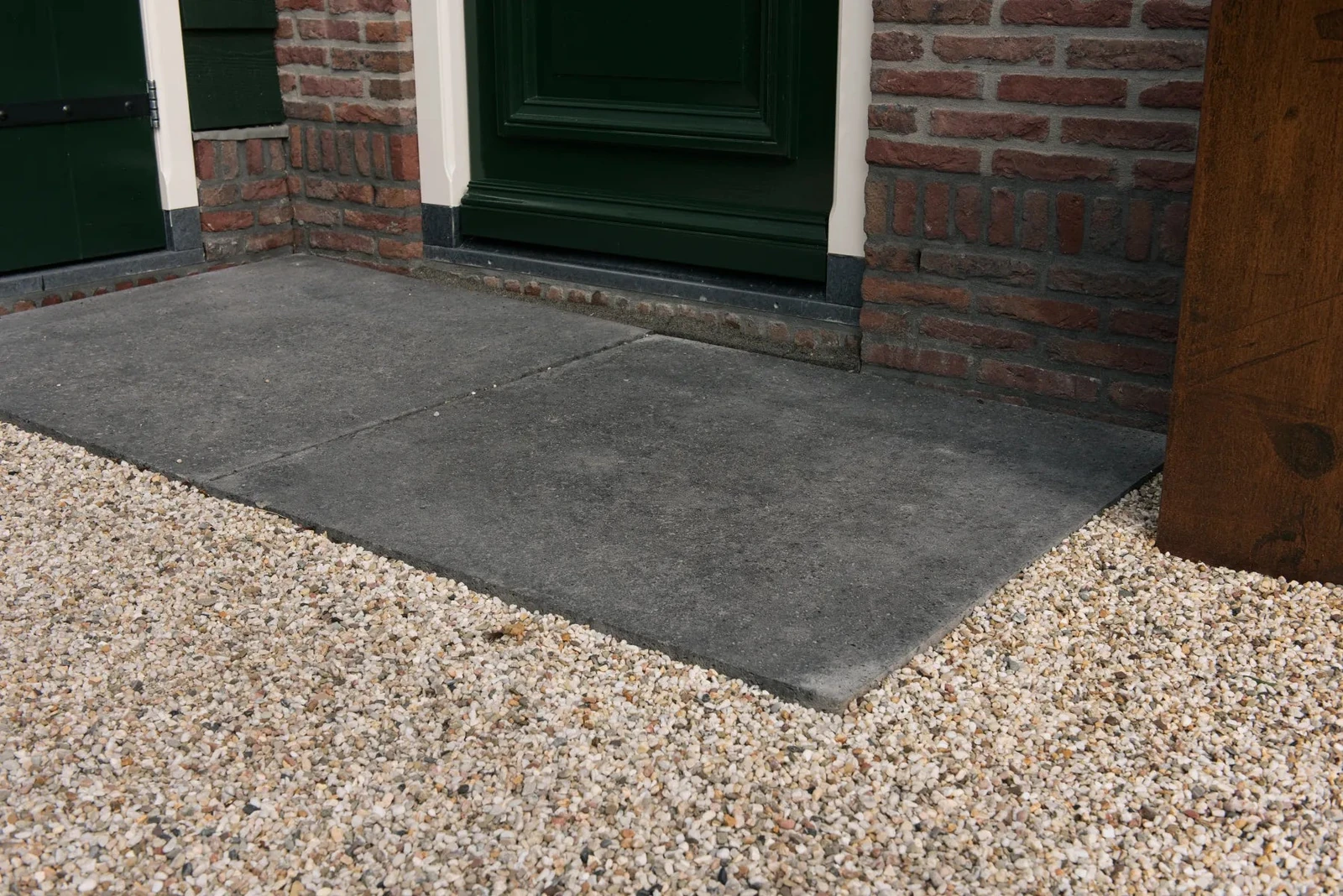 Schellevis Oudhollands Antra Tegel 80x80x10 80x80x10cm Antraciet