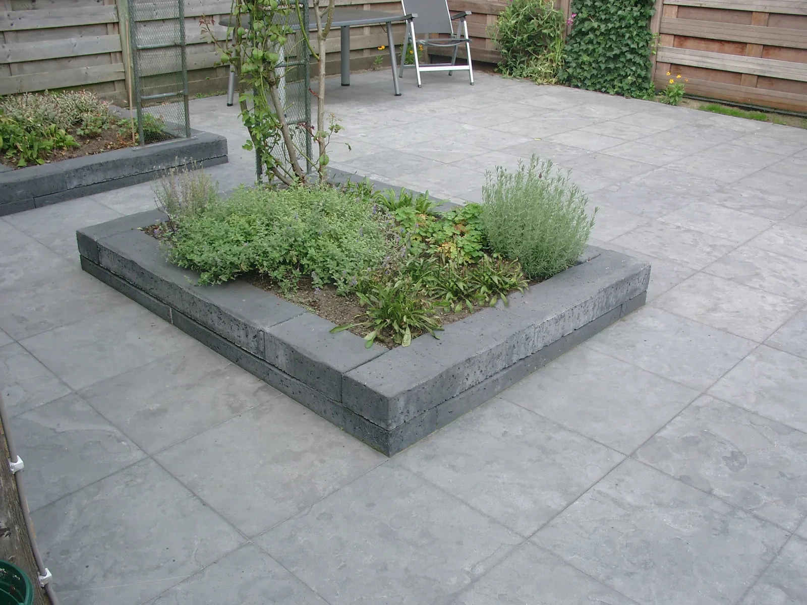 Betonbiels 12x20x120 Antra 120x20x12cm Antraciet