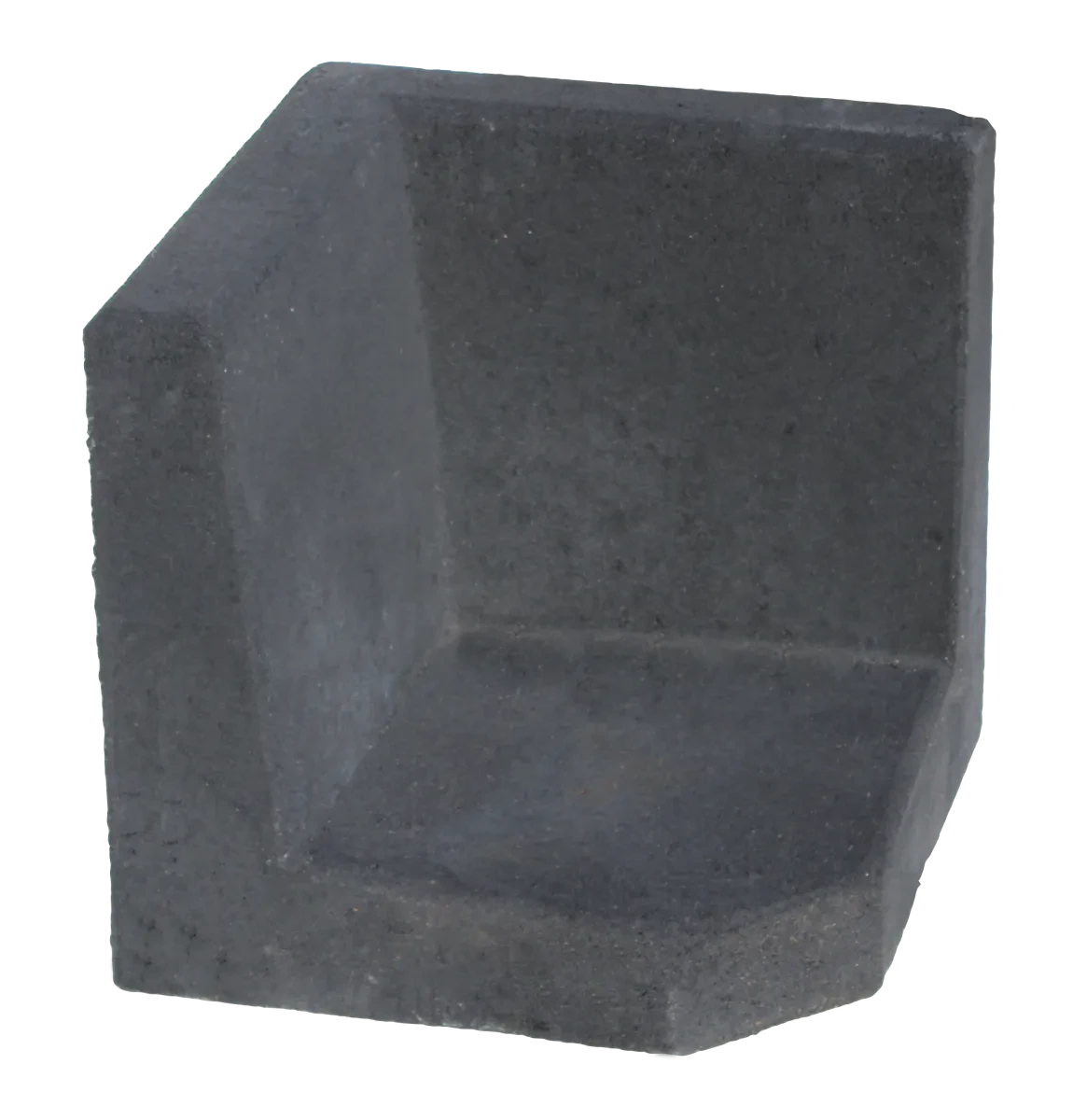 L-Hoekelement Antraciet 40x40x40cm