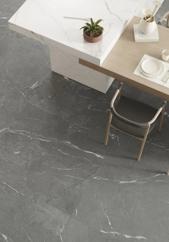 GeoCeramica® The Rock 60x60x4cm Dark Grey