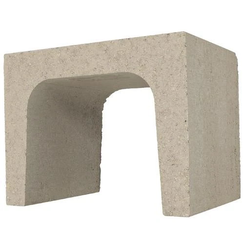 U-element Grijs 40x40x50cm Excluton l- en u-element