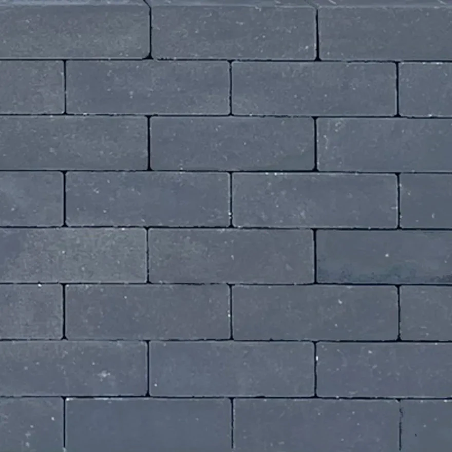 Strackstone Kera GRN+ Dikformaat vlak elleboogverband antraciet PL2 8x7x21cm