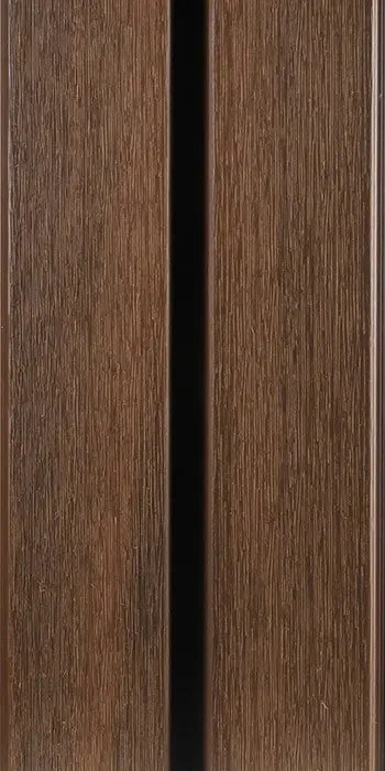 WPC WEO60 Gardenwall 33x170mm (wb 140mm) 290cm Teak 17x3.3x290cm Hout