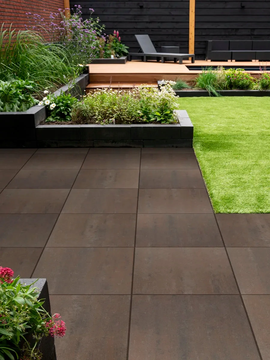 Furora+ Medium Bronze 60x60x4,4cm Brons,                                                             Bruin,                                                             Grijs,                                                             Zwart
