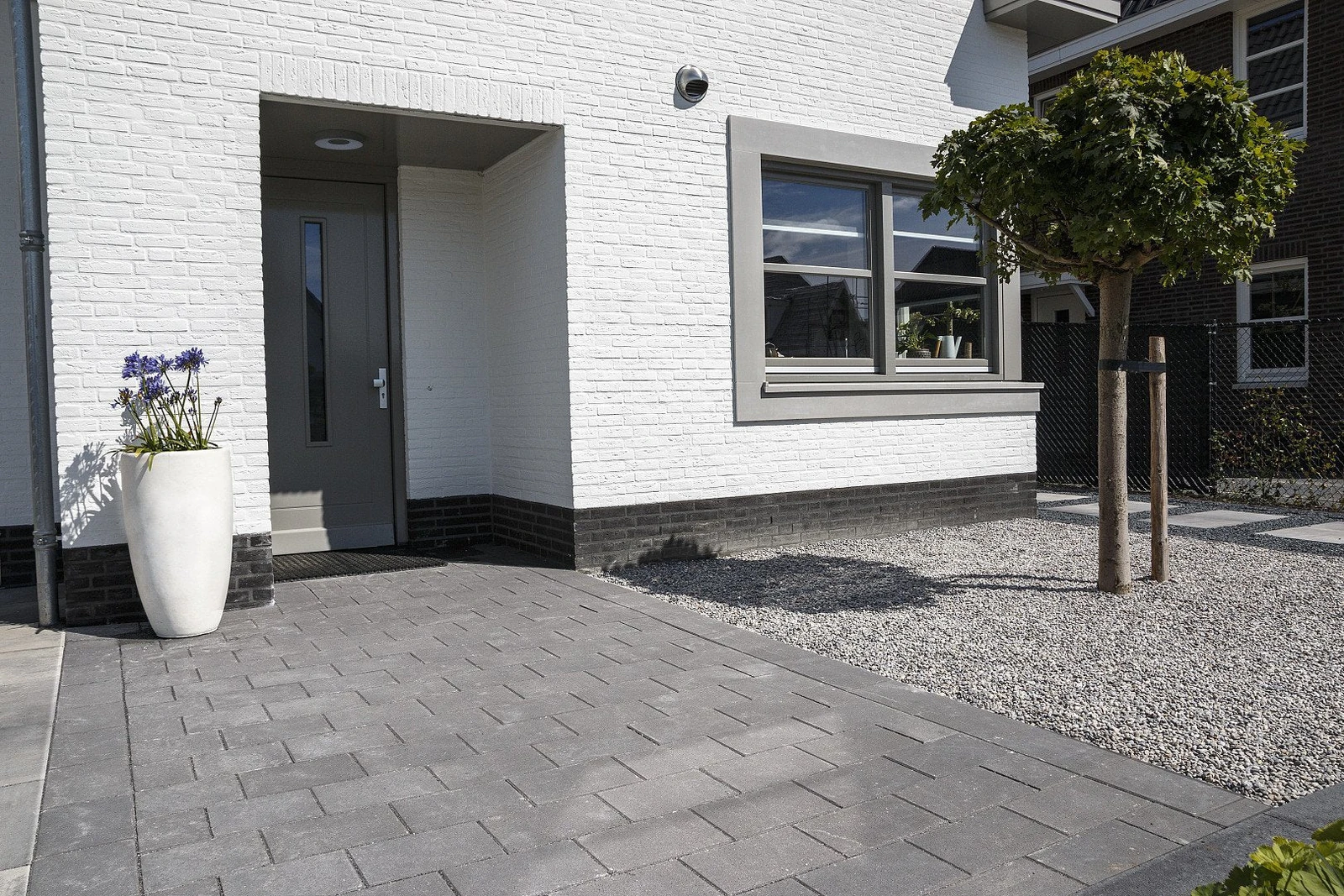 Trottoirtegels Grijs