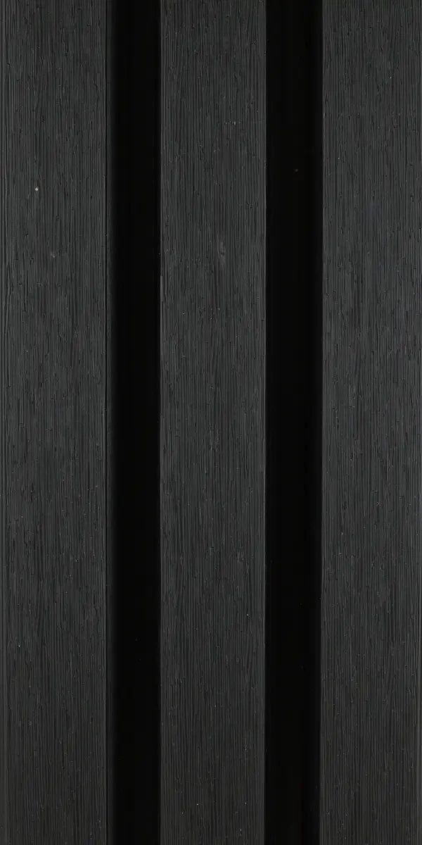 WPC WEO35 Gardenwall 33x170mm (wb 140mm) 290cm Ebony Black 17x3.3x290cm Antraciet