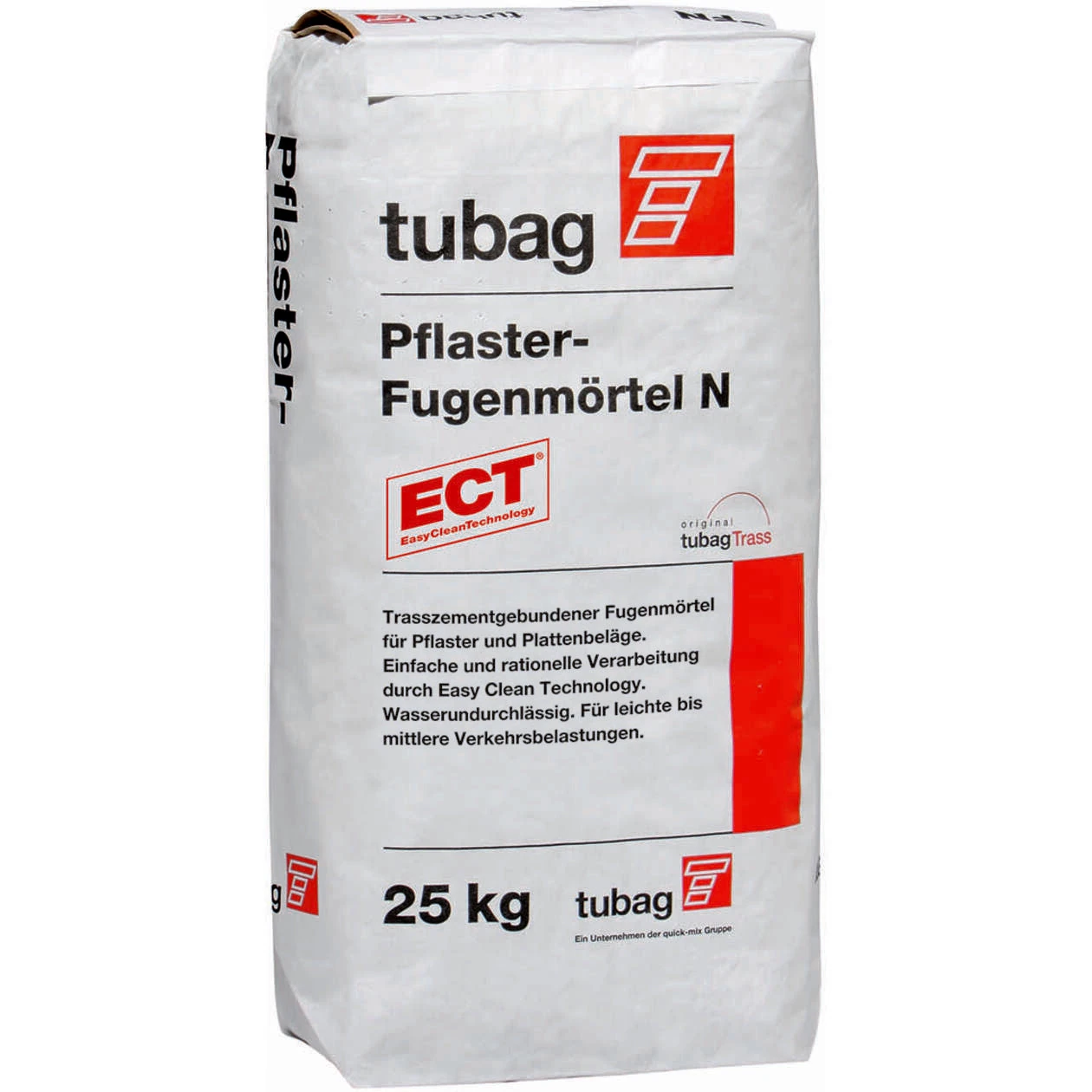 Tubag PFN Trass Voeg ≥25 N/mm2, antraciet