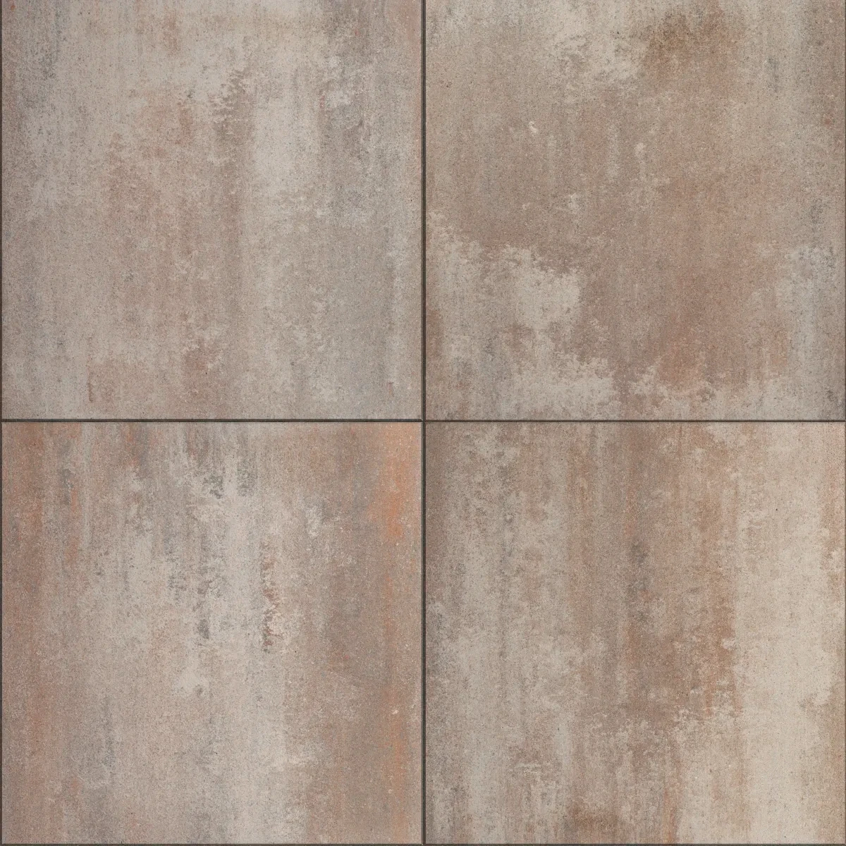 Serenio Bruin/grijs nuance 60x60x4cm Bruin,                                                             Grijs