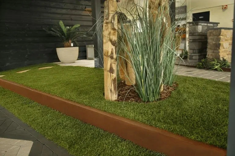 Overzetprofiel Opsluitband 5cm Ongelijkz 220x5x20x5,5 Corten