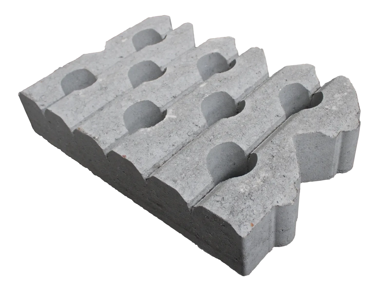 Grasbetontegel type B (60 cm. zijde vlak) K85911 vormklasse B BK15 60x40x12cm