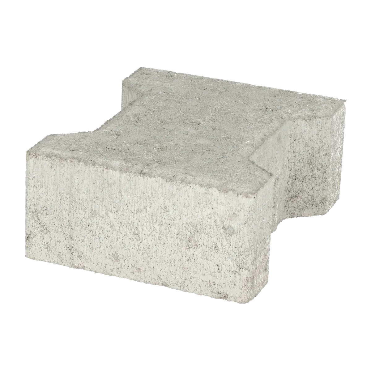 Basicstone H-verbandsteen 20x16,4/11,7x8 normaal facet grijs 1000 KOMO PL1 20x16,4x8cm Grijs