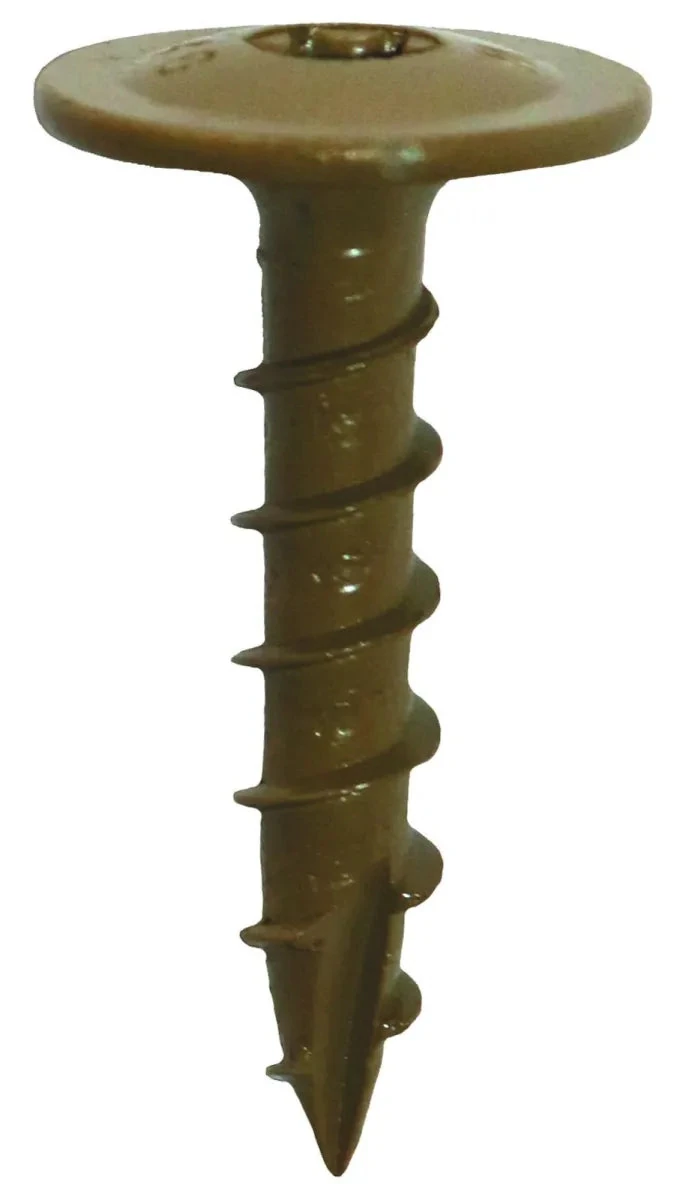 Woodies® Ult. paalhouderschroef tellerkop 8.0x50 T-40 shield