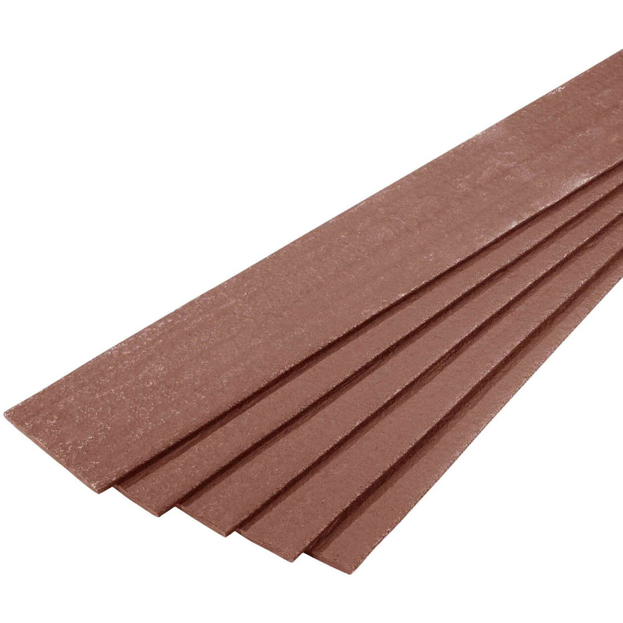 Ecoborder Plank 3 m x 14 cm x 1 cm BROWN