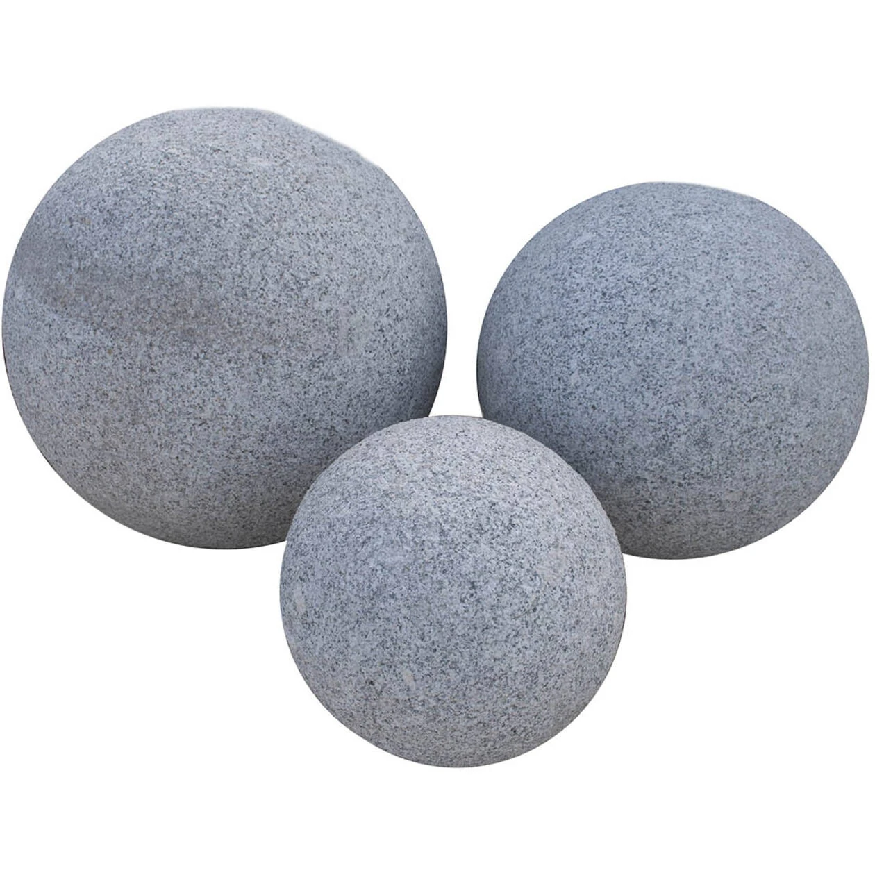 Set bollen Asian White, gebouchardeerd