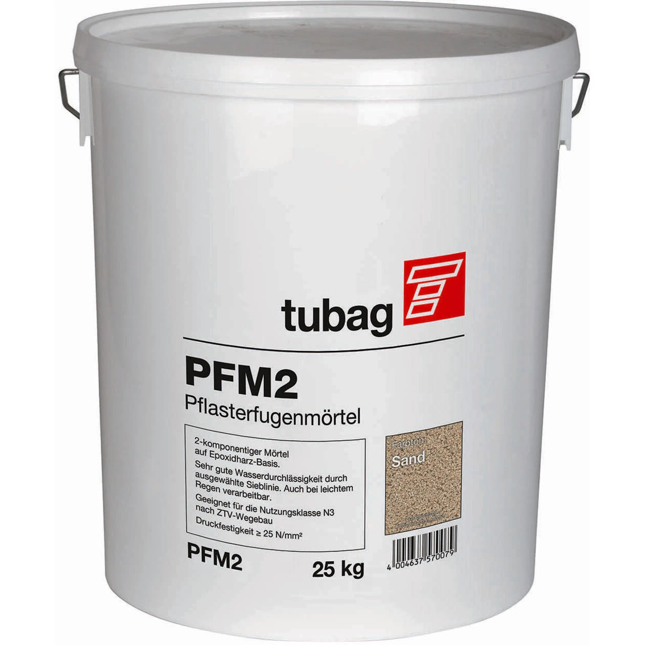 Tubag PFM2 Epoxy 2 comp. Voeg >25 N/mm2, beige