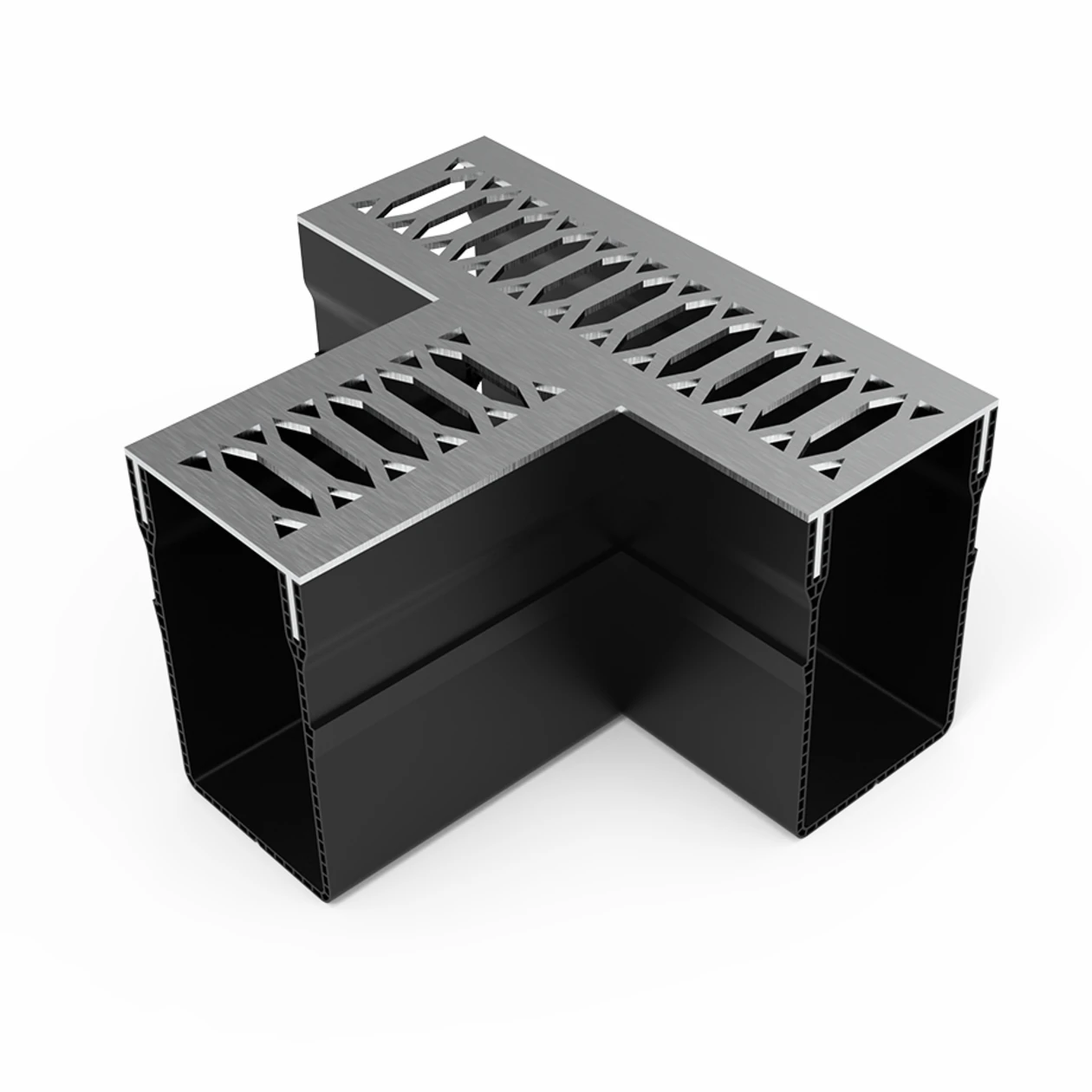 Gardendrain TEE Section RVS-Inox Viking Line