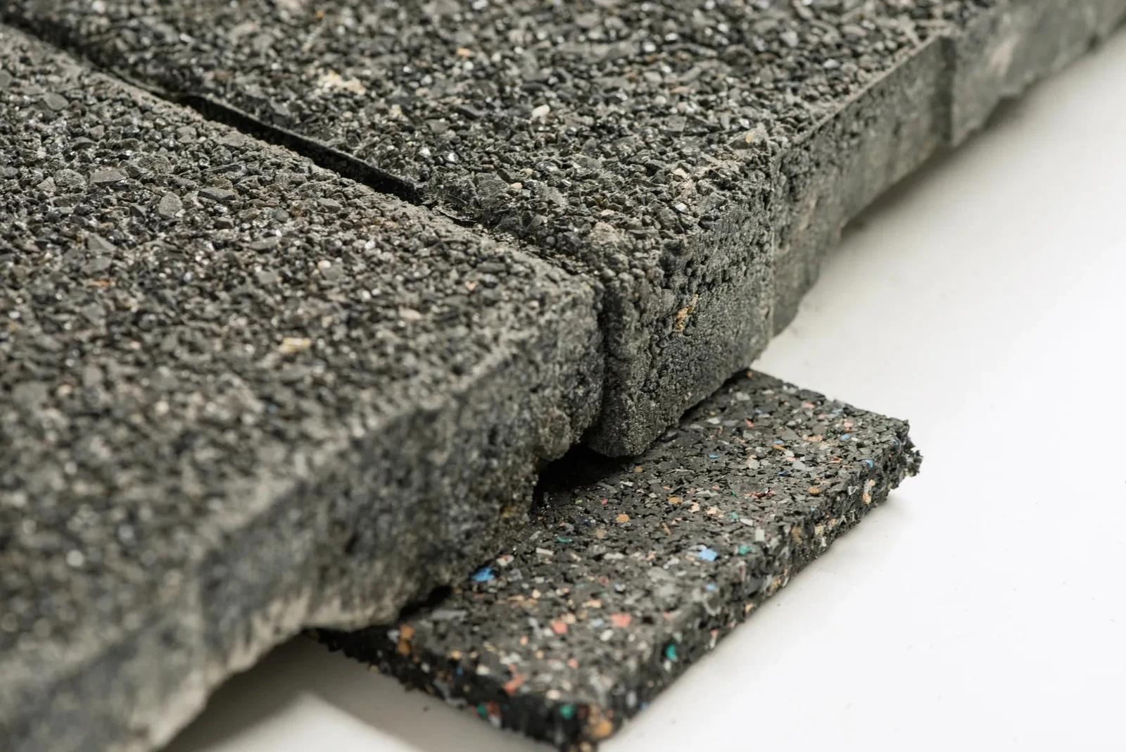 Tegeldrager 100x100x15mm 10x1.5x10cm Zwart