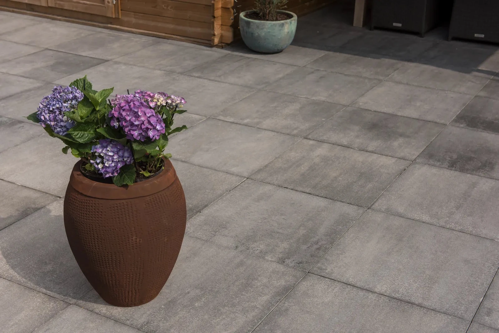 Tremico 6cm Zeeuws bont 60x60x6cm Wit,                                                             Zwart