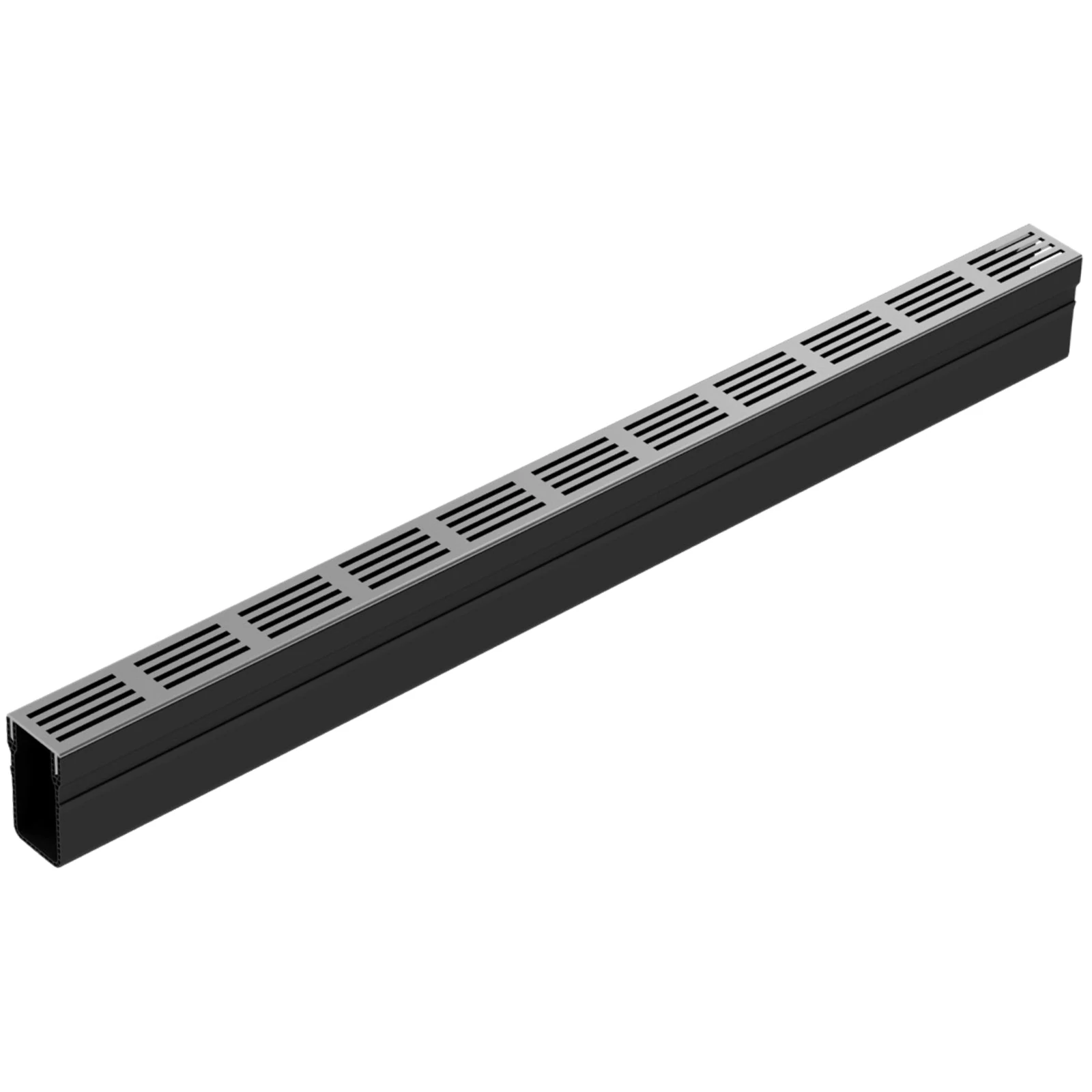 ACO Slim-Line hoekst.incl.RVS rooster