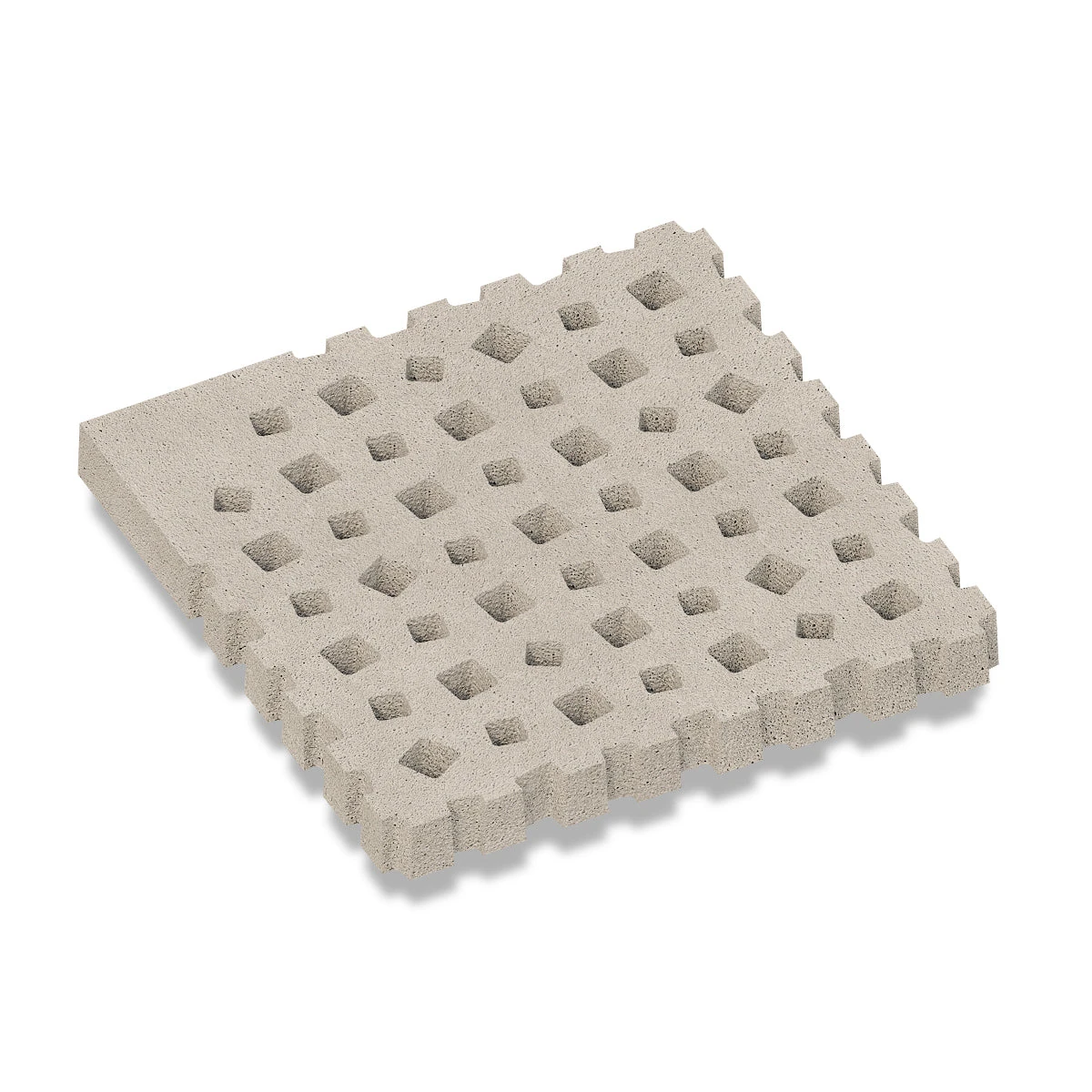 Oud Hollandse tegel Weave 100x100x10 cm Binnenhoek Greige