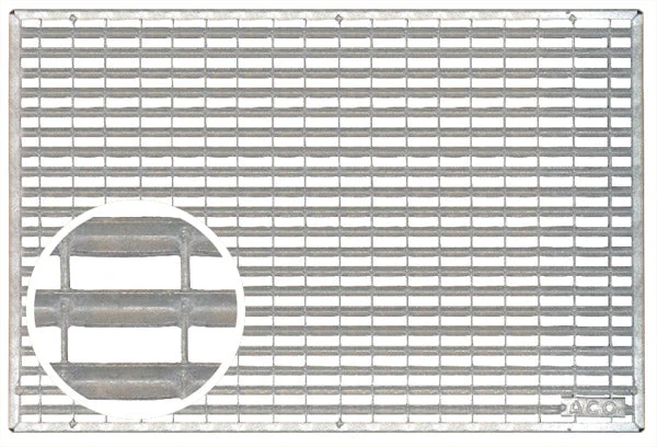 ACO Schraaprooster tbv schoonloper 100x50 cm